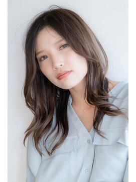 アミュー(amu) 20代30代40代大人ロングカールウェーブ