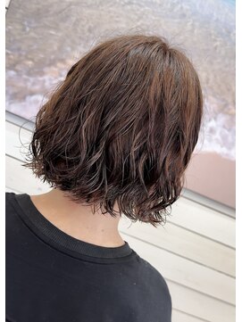 ラニハナクドウ(lanihana.kudo) +*~コテ巻き風パーマ施術【くっきりウェーブ】~*+