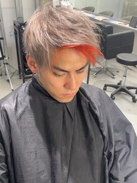 キング(K!ng) 縮毛矯正髪質改善ハイライトレイヤーカット枚方美容室エクステ