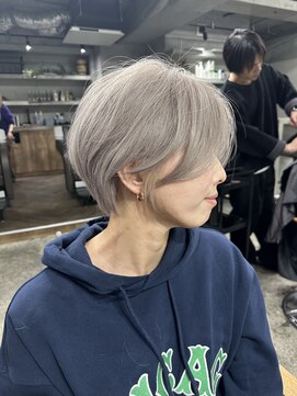 ハーシーバイアポロ 相模大野(HERSHE by apollo) 髪質改善縮毛矯正,レイヤー,縮毛矯正,白髪ぼかしハイライト.白髪