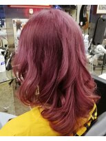 ヘアースタジオエイブル ピンクベージュ