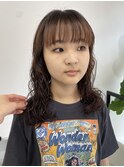 【上條実織】簡単スタイリング◎ロングのパーマスタイル