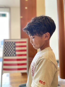 ミュウ(MIU) 刈り上げマッシュスタイル