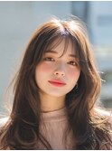 大人可愛いレイヤーロング