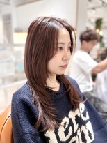 アルクバイネオリーブ 荻窪店(arc by neolive)&nbsp;ざくざくロングレイヤー×チェリーピンクカラー