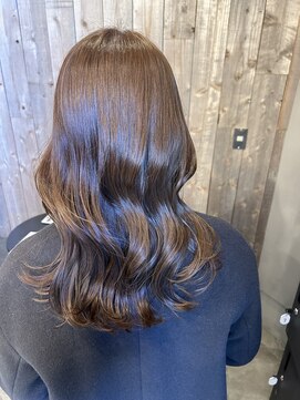 【lolonois中津】透明感グレージュ