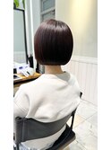 Lideeミニボブココアベージュ