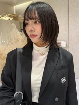 マイル 渋谷(mile) ミディアムレイヤー / 暗髪