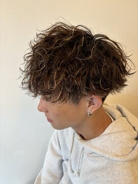 ヘアーアトリエルキナ(hair atelier LUCINA) 波巻きパーマメンズパーマメンズカットメンズ