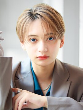 オーシャントーキョー サニー 原宿(OCEAN TOKYO Sunny) ブリーチカラーミルクティーベージュハイトーンカラーグレージュ