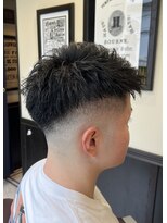 ヒロギンザ 京都本店(HIRO GINZA) スキンフェード 束感 京都