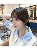 レイヤーカット/ワンホンレイヤー/20代30代40代50代/前髪/北千住