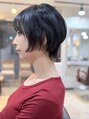 ティアラ 桜木町(TIARA) 暗髪×ショートで叶える骨格に合わせ緻密なカットで美しく補正