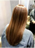 夏は極細ハイライトで変化を楽しむ♪