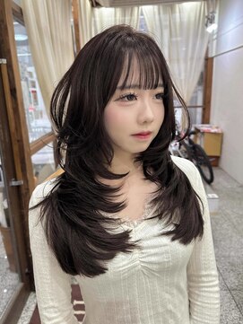 ニコ(nico.) 毛先重めふわふわレイヤー