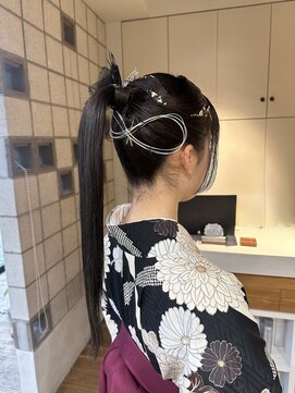クリアー オブ ヘアー 藤が丘店(clear OF HAIR) タイトポニーヘア☆