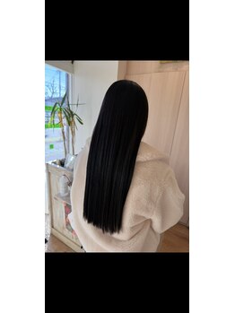 オルオル ヘア デザイン(olu olu hair design)の写真/こだわりの髪質改善！ダメージレス施術で触れたくなるサラサラ髪へ導く♪