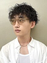 ヘアー アイス カンナ(HAIR ICI Canna)&nbsp;ツイストスパイラルパーマ刈り上げ無造作パーマ(清水)