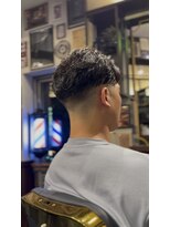ブロートーキョーバーバーショップ 神田2nd(Bro Tokyo BARBERSHOP)&nbsp;ナチュラル2ブロックミドルフェード！