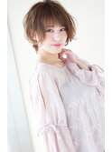 シースルー、ワイドバング小顔美肌モーブカラークリアアッシュ