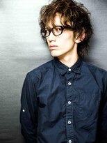 スリーバイキープ 尾山台(THREE by KEEP)&nbsp;【THREEbyKEEP尾山台木田】メンズミディアムパーマウルフ