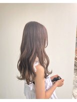 ヘアメイク オブジェ(hair make objet)&nbsp;パープルブラウン  ロング