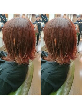 ヘアーサロン リバース(Hair Salon Rebirth) 【防府/Rebirth】ベリーピンク