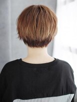 ナル 白山神社参道通り店(nalu)&nbsp;毛先ニュアンスカールのショートスタイル