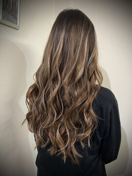 ヘアーグランデシーク(Hair Grande Seeek) ハイライトはシールエクステ