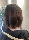 【BOND周のサロンスタイル】レイヤーボブ×ナチュラルグラデ
