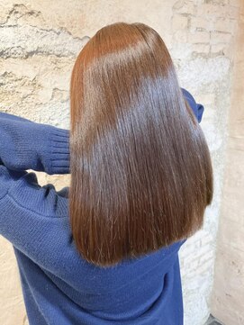 フロール 上大岡(Flor) 【Flor上大岡】*髪質改善ストレート+シアーベージュ*