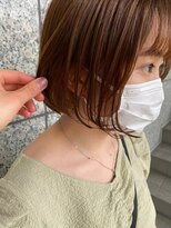 イオエ(ioe)&nbsp;黒髪/ボブルフ/ネビージュ/小顔/ワンレン/髪質改善/グレージュ