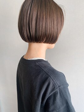 ブルー(BLUE) #BLUEボブ　リップラインボブ