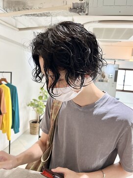 フェイヴィーズ(FavyS) メンズのボブスタイル メンズパーマ ボブパーマ