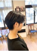 黒髪ショート