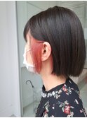 20代30代/くせ毛カバー/透明感ショート/ツヤ髪