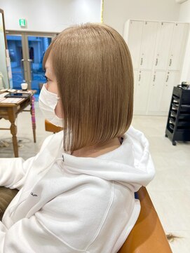 ネイロ 錦糸町(NeiRo) チェリーブラウンフェミニンロングモードヘアダークアッシュ