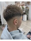 短髪フェード