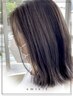 CUT＆ヘアカラー＆ハイライト＆TREATMENT/カラーと髪のケアを◎