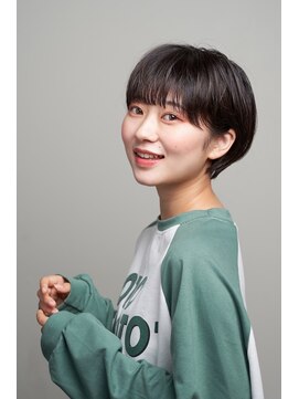 ジオ 国分寺(the O's) 斜めバング/シルキーベージュ/ブラントカット[国分寺駅]