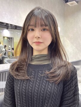 シティ(CITY) 顔まわりカット/レイヤーカット/韓国レイヤー