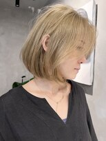 ブルックス ハイライト/ショート/ミニボブ/アッシュベージュ/クールショート