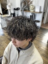 ヘアー ミュゼ 大西店(HAIR Musee) ☆波巻きスパイラルパーマ&ハイライト