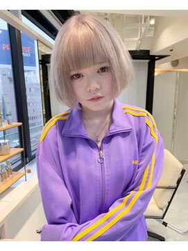 シピ バイ ブレス(shipi. by brace) ホワイトベージュ/ミルクティー/学割U24/ボブ/ハイトーン