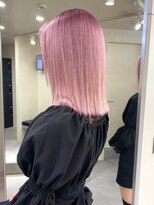 ベレーザ 渋谷(BELEZA)&nbsp;6166ベビーピンク艶髪ハイトーンカラーオンブレホワイトピンク