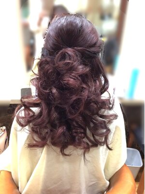 【大人気ヘアセット￥2,800】結婚式/二次会にもオススメ◎特別な日はプロの技でいつもと違う自分に♪