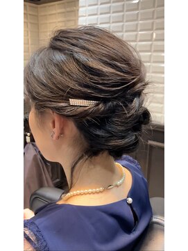 ルピナス(Lupinus) パーティーヘアセット