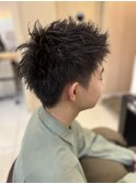 ショート/ツーブロック/刈り上げ/フェード/スパイキーショート