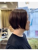 大人ショート/丸みショート/前下がりショート