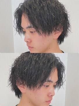 アフェクト 上大岡(affect) ダークアッシュ/アッシュブラック/カルマパーマ/ベリーショート